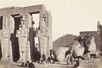 FRANCIS FRITH (1822-1898) Three striking photographs of Egypt.